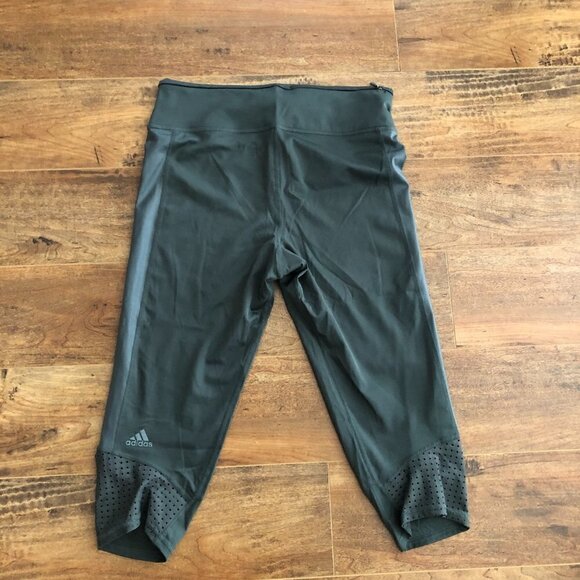 ADIDAS Supernova 3/4 Tights Dark Green- S - Picture 5 of 9